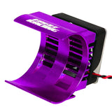 Eagle Racing Alum. Motor Heatsink w/ Fan - Purple