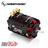Hobbywing (#30401138) XeRun D10 13.5T Motor - Red