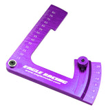 Eagle Racing (#3791V3-PU) High Angle Camber Gauge 22 Degree - Purple