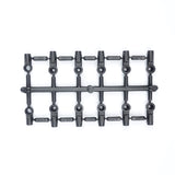 3Racing (#3RAC-BE4816/V2) 4.8mm Ball End Set 16mm & 12mm