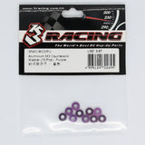 3Racing (#3RAC-WC3/PU) Alum. M3 Countersunk Washer - Purple