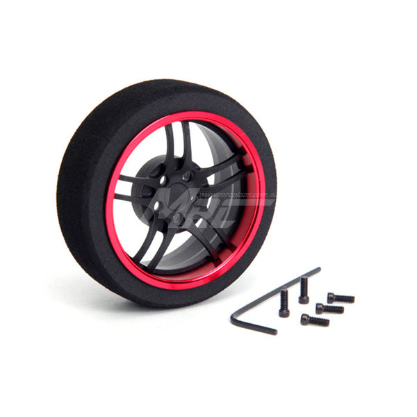 Hiro Seiko Alum. Steering MF Wheel (5-Spoke) - FBK-R
