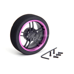 Hiro Seiko Alum. Steering MF Wheel (5-Spoke) - FBK-P