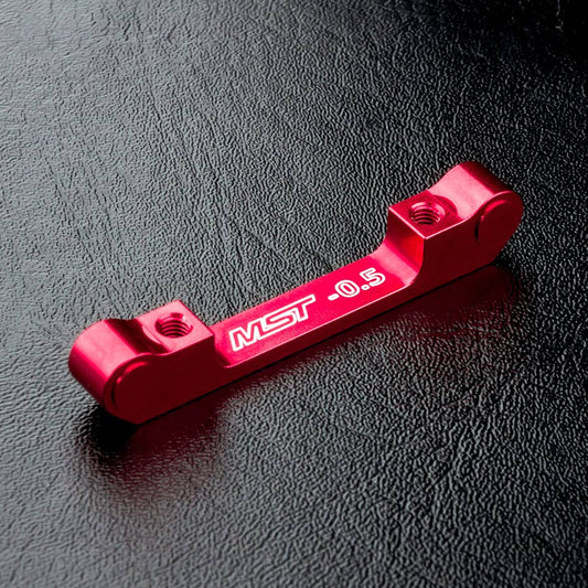 MST (#820036R) Alum. Suspension Mount (-0.5) - Red