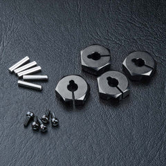 MST (#820044BK) Aluminum Hex Wheel Hub 4mm - Black