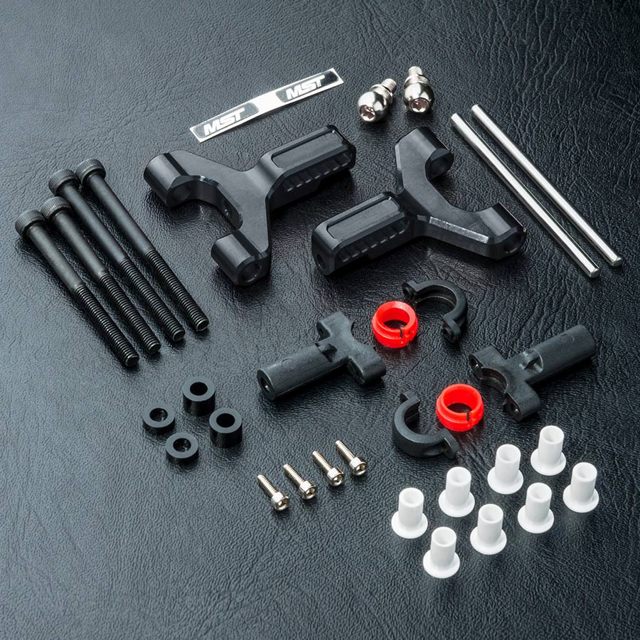 MST Alum. Front Lower Arm Set - Black MST Alum. Front Lower Arm Set - Black
