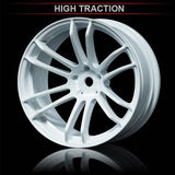 MST TSP High Traction Wheel - White