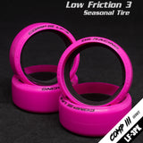 DS Racing (#CS3-LF3PK) Pink Competition III LF-3 Tyre