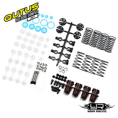 Yeah Racing QUTUS Slider Damper Set - Black