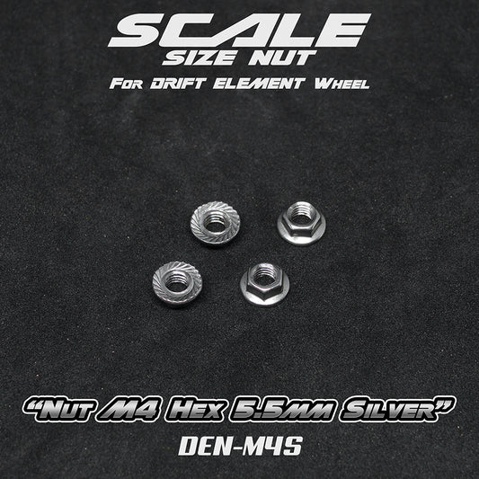 DS Racing Wheel Nut M4 5.5mm
