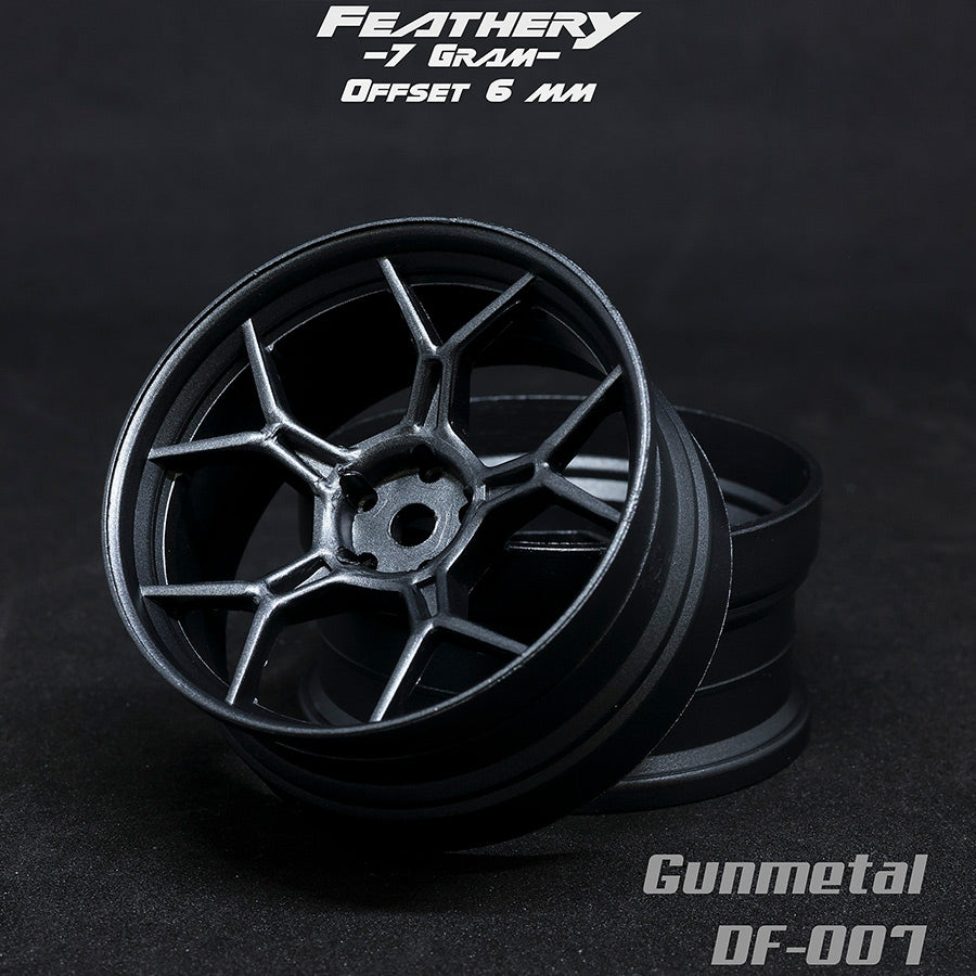 Drift Feathery 5Y Spoke Wheel - Gunmetal Drift Feathery 5Y Spoke Wheel - Gunmetal