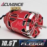 Acuvance FLEDGE 10.5T Motor w/ Fan - Red