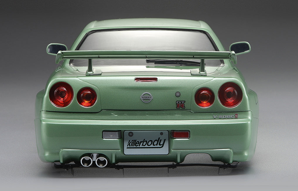 NISSAN SKYLINE BNR34 Body Set - Champagne Green NISSAN SKYLINE BNR34 Body Set - Champagne Green