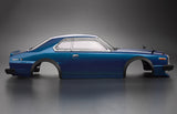 NISSAN 1977 SKYLINE Hardtop 2000 GT-ES Body Set - Blue