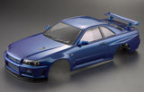 Killerbody (#KB-48716) NISSAN SKYLINE BNR34 Body Set - Metallic Blue