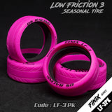 DS Racing (#LF-3PK) Pink Finix LF-3 Tyre