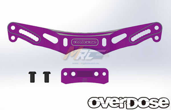 Overdose Height Adjustable Alum. Rear Shock Tower - Purple Overdose Height Adjustable Alum. Rear Shock Tower - Purple
