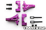 Overdose (#OD2424) Adjustable Aluminum Front Suspension Arm Type-2 - Purple