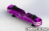 Overdose (#OD2480) Alum. Adjustable Suspension Mount Type-2 - Purple