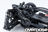Overdose Alum. Floating Motor Mount System - Black