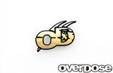 Overdose Emblem OVERDOSE Logo Type - Gold