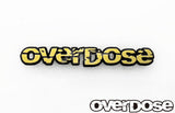 Overdose (#OD2592) Emblem OVERDOSE Letter Type - Gold