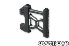Overdose (#OD2608B) Aluminum Rear Brace Mount - Black