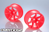 Overdose R-Spec Work Emotion T7R Wheel - Flo Pink