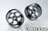 Overdose WORK VS KF Wheel - Black Metal Chrome