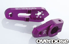 Overdose JT Alum. Direct Servo Horn 23T - Purple