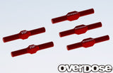 Overdose (#OD2811) Alum. Turnbuckle Set - Red