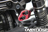 Overdose TC Alum. Rear Upper Arm Bracket - Red