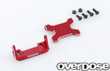 Overdose (#OD2852) JT Alum. Rear ESC Mount - Red