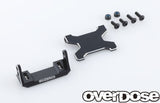 Overdose JT Alum. Rear ESC Mount - Black