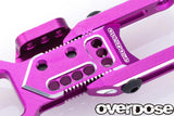 Overdose Adj. Alum. Rear Suspension Arm Type-3 - Purple