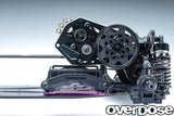 Overdose Alum. Battery Plate Set - Purple