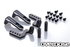 Overdose (#OD2885) Alum. Rear Body Mount - Black