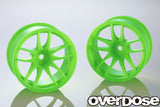 Overdose (#OD2935) R-SPEC WORK EMOTION CR Kiwami - Flo Green