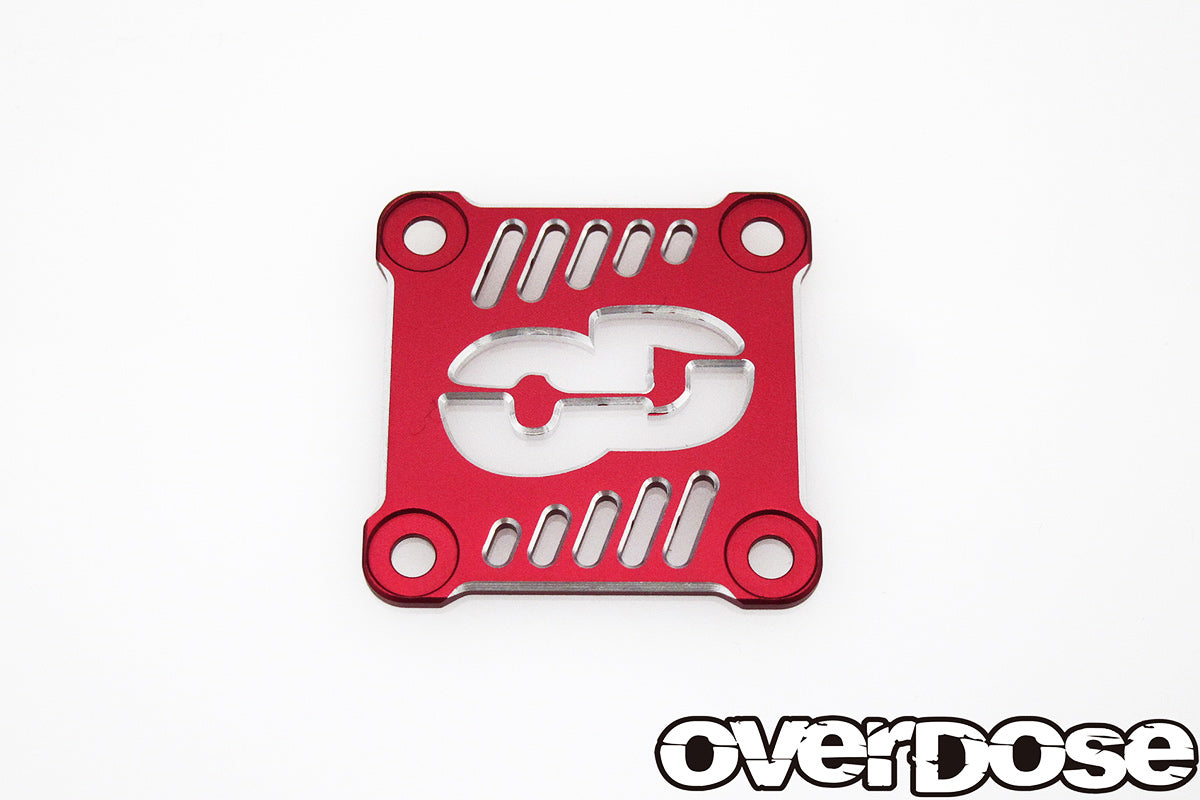Overdose Alum. Cooling Fan Cover 30 x 30mm - Red Overdose Alum. Cooling Fan Cover 30 x 30mm - Red
