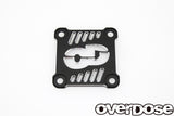 Overdose (#OD2939) Alum. Cooling Fan Cover 30 x 30mm - Black