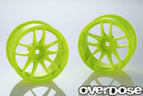 Overdose (#OD2946) R-SPEC WORK EMOTION CR Kiwami - Lime Yellow