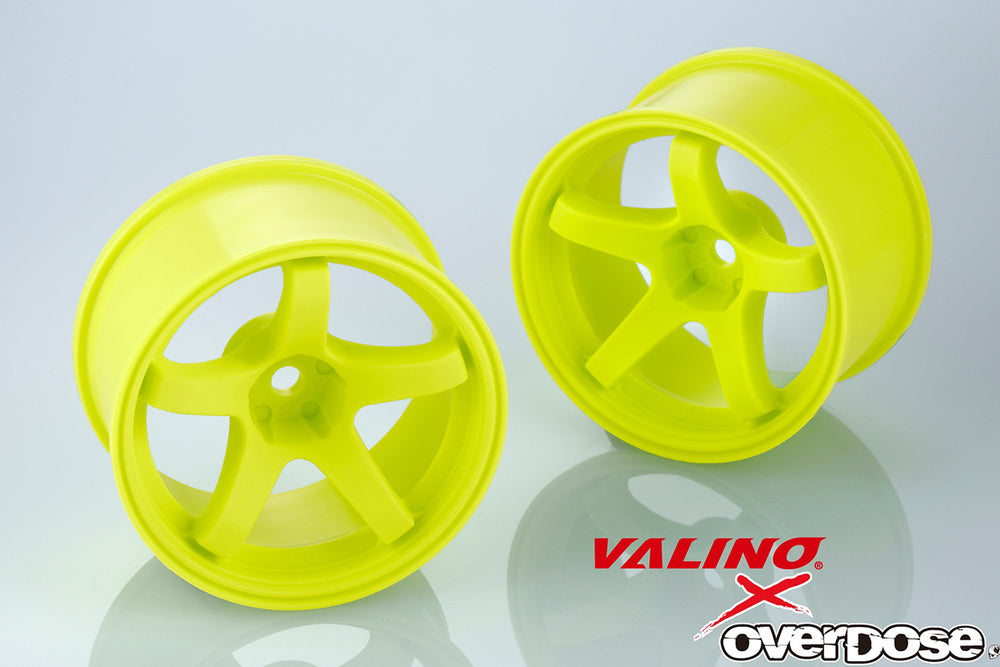 Overdose (#OD2949) R-SPEC VALINO GV330 30mm Wheel Set - Flo Yellow