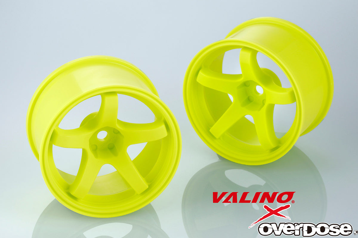 Overdose (#OD2949) R-SPEC VALINO GV330 30mm Wheel Set - Flo Yellow