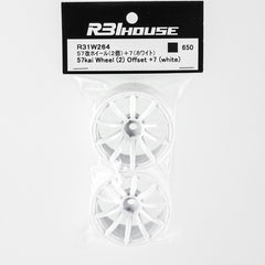 R31House (#R31W264) 57kai Drift Wheel - White