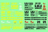 R31House SHIBATA ZEUS Sticker Set