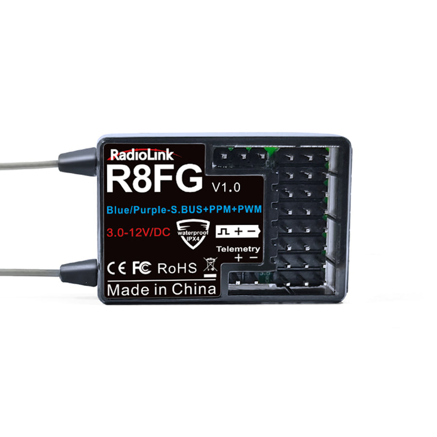 Radio Link R8fg RadioLink R8FG 2.4GHz 8-Channel Dual Antenna Receiver – MRC Plaza