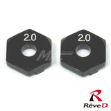 Rêve D (#RD-005S2) ASL Front Axle Wheel Spacer 2.0mm