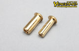 Yokomo RP 24K Gold-Plated Φ4 Φ5mm Battery Connector