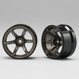 Yokomo RP High-Traction Drift Wheel - Titanium