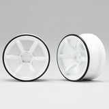 Yokomo RP High-Traction Drift Wheel - White
